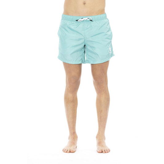 Premium Italian designer swimwear men's beachwear blue